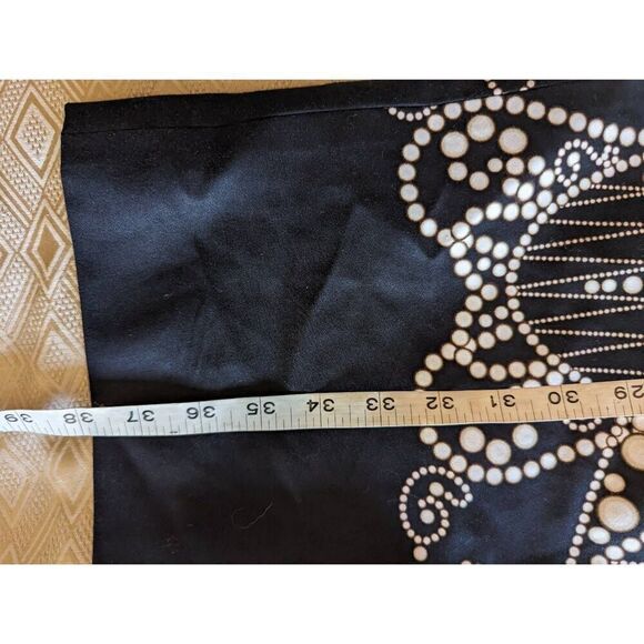 David Meister body con shift dress sz 4 nwot cotton blend knee length printed - Picture 6 of 8